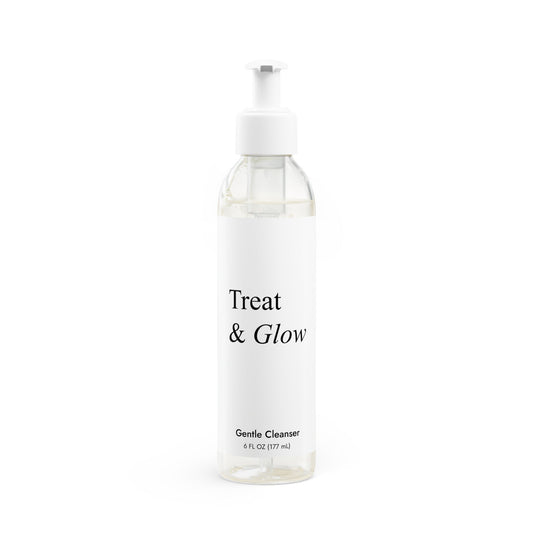Treat & Glow Gentle Face + Body Cleanser, 6oz