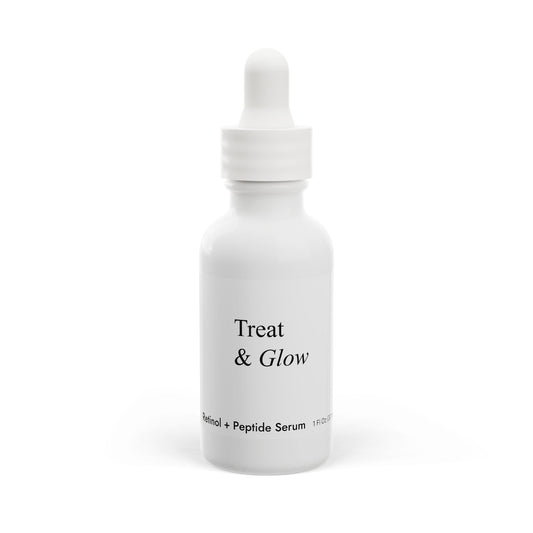 Treat & Glow Retinol + Peptide Face Serum — 1 fl. oz.